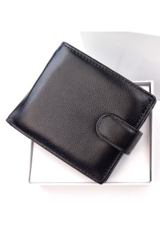Черный Кошелек Кожа SF-13-1-black 