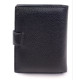 Черный Мужской Кожаный Кошелек SF-M09L-Black: стильный аксессуар для организации вашего образа