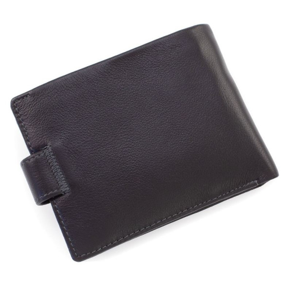 Оригинальный кошелек из кожи  12,5х10 Marco Coverna 22-538-MC (18090) черный