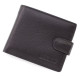 Кошелек из кожи для парней с отделом для документов 11х9,5 Marco Coverna M13-208 (21589) черный