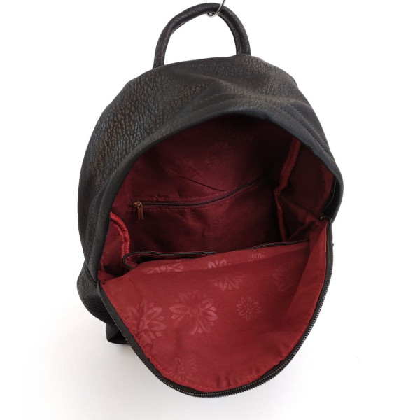 Міський рюкзак для жінок з екошкіри JZ NS506-1 чорний