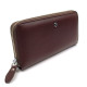 Классический кожаный кошелек - клатч для девушек Salfeite F-38-3-BROWN коричневый