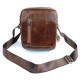 Небольшая мужская сумка из кожи JZ NS8829-2  коричневая