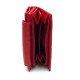 Маленький кошелек из кожи для женщин Salfeite F-44-RED красный