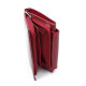 Женский  маленький лаковый кошелек из кожи Salfeite F-AE44-RED красный