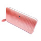 Оригинальный лаковый кошелек со стильным дизайном Slfeite F-AE38-1-PINK коралловый