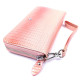 Оригинальный лаковый кошелек со стильным дизайном Slfeite F-AE38-1-PINK коралловый