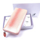 Оригинальный лаковый кошелек со стильным дизайном Slfeite F-AE38-1-PINK коралловый