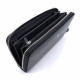 Качественный модный кошелек для девушек из лаковой кожи Salfeite F-AE38-BLACK черный