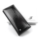 Лаковий місткий гаманець зі шкіри Salfeite F-AE150-1-BLACK чорний
