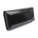 Лаковий місткий гаманець зі шкіри Salfeite F-AE150-1-BLACK чорний