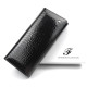 Лаковий місткий гаманець зі шкіри Salfeite F-AE150-1-BLACK чорний