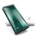 Вместительный стильный лаковый кошелек Salfeite F-AE150-1-GREEN зеленый