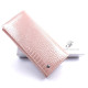 Гаманець з лакової шкіри для дівчат із монетницею Salfeite F-AE501-1-PINK рожевий (пудра)