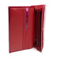 Женский кожаный лаковый кошелек на магните HENGHUANG HH-AE1518-1-RED красный