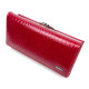 Женский кожаный лаковый кошелек на магните HENGHUANG HH-AE1518-1-RED красный
