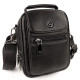 Мужская кожаная сумка-барсетка с ручкой H.T. Leather N2003-6 16х20х9см черная