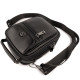 Мужская кожаная сумка-барсетка с ручкой H.T. Leather N2003-6 16х20х9см черная