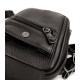 Мужская кожаная сумка-барсетка с ручкой H.T. Leather N2003-6 16х20х9см черная
