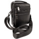 Стильная мужская кожаная сумка с ручкой H.T. Leather N407-13 17,5х21,5х9см черная