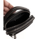 Стильная мужская кожаная сумка с ручкой H.T. Leather N407-13 17,5х21,5х9см черная