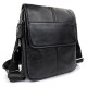 Модна шкіряна сумка через плече JZ NS-B-065 чорна