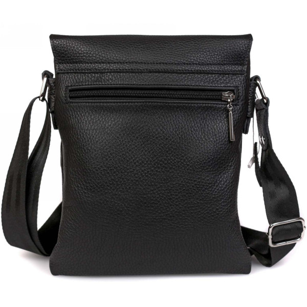 Чоловіча шкіряна сумка-планшет Alvibag AV-69-1 чорна