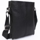 Шкіряна сумка формату А5 Alvibag av-401-1 чорна