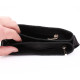 Шкіряна сумка формату А5 Alvibag av-401-1 чорна