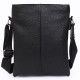Шкіряна сумка формату А5 Alvibag av-401-1 чорна