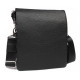 Чоловіча шкіряна сумка з клапаном Diamond AV-50-0998 Чорна