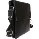 Мужская кожаная сумка-планшет Alvibag AV-601-1 черная