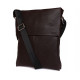 Чоловіча шкіряна сумка-планшетка коричнева ALVIbag av-101brown