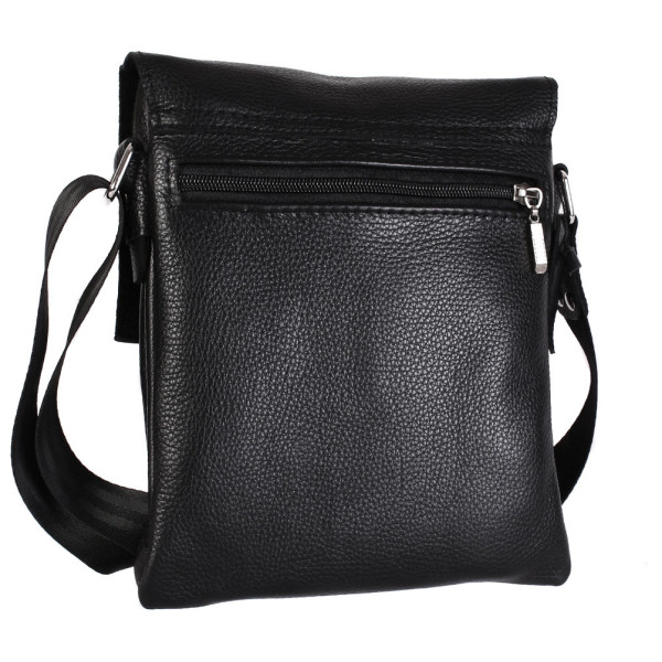 Мужская кожаная сумка-планшет Alvibag AV-601-1 черная