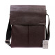 Чоловіча шкіряна сумка-планшетка коричнева ALVIbag av-101brown