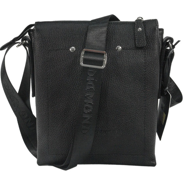 Повсякденна чоловіча шкіряна сумка Diamond 74455 black