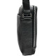 Вертикальна шкіряна сумка на два відділення Diamond 73-3082 black