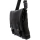 Повседневная сумка планшет из натуральной кожи Diamond 72241 black