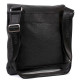 Повседневная сумка планшет из натуральной кожи Diamond 72241 black