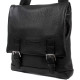 Повседневная сумка планшет из натуральной кожи Diamond 72241 black