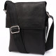 Кожаная сумка через плечо Alvibag AV-041-1 черная