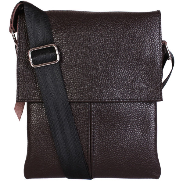 Шкіряна сумка-планшет Alvibag NH-601-2 коричнева