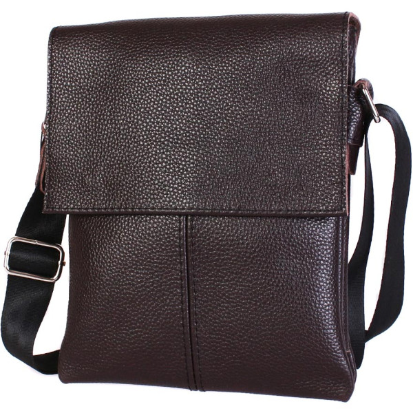 Шкіряна сумка-планшет Alvibag NH-601-2 коричнева