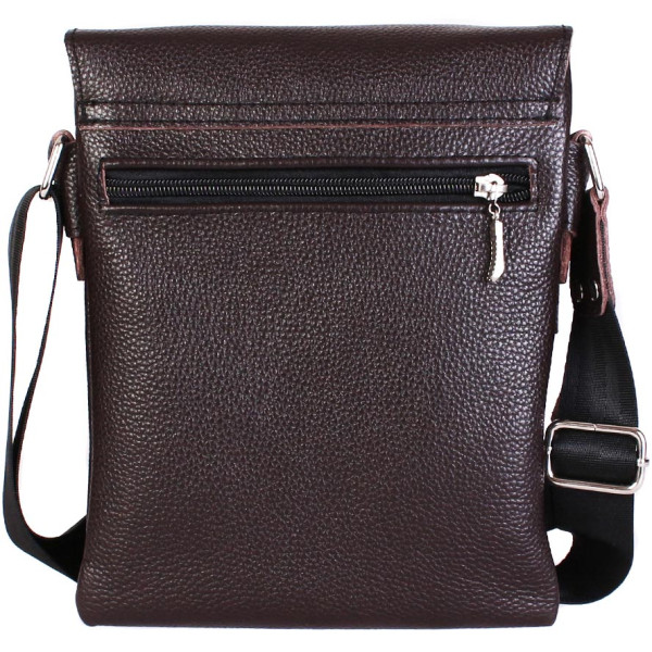 Шкіряна сумка-планшет Alvibag NH-601-2 коричнева