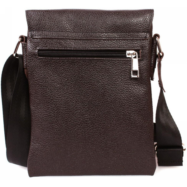 Шкіряна сумка через плече Alvibag AV-041-2 коричнева