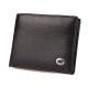 Мужской кожаный кошелек с зажимом на магните ST Leather (ST460) 98550 Черный