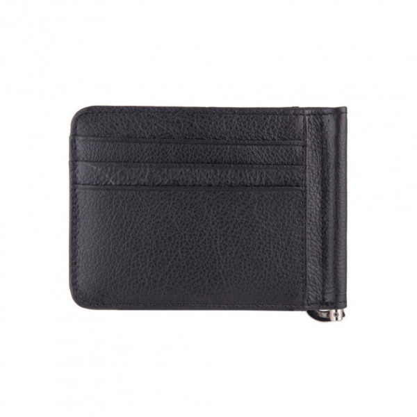Кожаный зажим для денег ST Leather (ST452) 98531 Черный