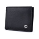 Мужской кожаный кошелек с зажимом на магните ST Leather (ST-8) 98565 Черный
