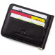 Зажим для денег из натуральной кожи ST Leather (ST451) 98530 Черный