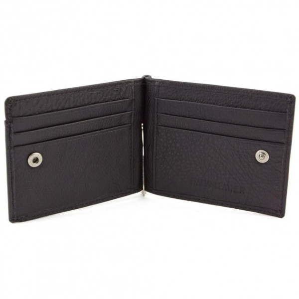 Зажим для денег мужской кожаный ST Leather (ST315) 98446 Черный
